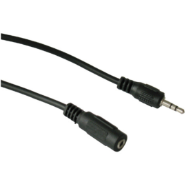 Melchioni MKC MK4032 Cavo Audio Stereo Mini Jack 3,5 M/F Spina-Presa da 5 metri 