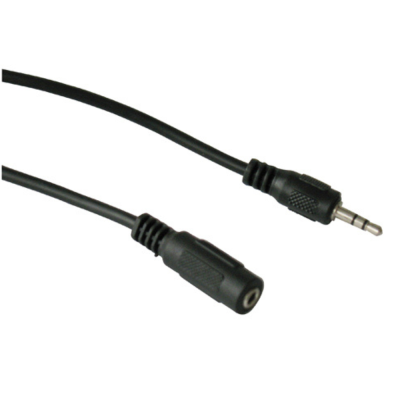 Melchioni MKC MK4032 Cavo Audio Stereo Mini Jack 3,5 M/F Spina-Presa da 5 metri 