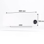  Zephir ZMW3023B Termoventilatore Ceramico da Parete 2000W