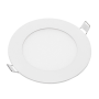 Pannello LED Incasso 110 Cm 6Watt Slim Tondo Alimentatore Incluso 4500K Pezzi 3