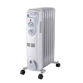 Zephir ZRA1516 Radiatore A Olio  1500W 7 Elementi E Termostato