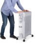 Zephir ZRA1516 Radiatore A Olio  1500W 7 Elementi E Termostato