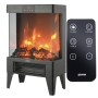 Zephir ZFP9600 Camino Elettrico Riscaldamento E Fiamma Realistica