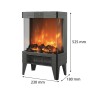 Zephir ZFP9600 Camino Elettrico Riscaldamento E Fiamma Realistica