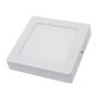 Plafoniera LED Soffitto 18Watt Slim Quadra Alimentatore Incluso 4500K Pezzi 3