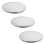 Plafoniera LED Incasso 30 Watt CCT Slim Tonda Alimentatore Incluso Pezzi 3