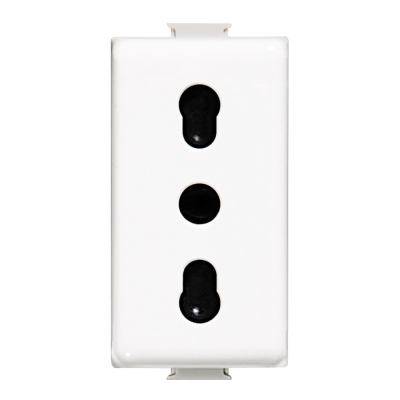 Presa bipasso Da Incasso Bticino Matix Am5180 2P+T 10-16 A standard italiano Bianca