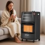 Zephir ZGS41200 Stufa a Gas Infrarossi Pieghevole 4,2 kW per Riscaldamento ambienti