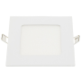 Pannello LED Incasso 11Cm 6W Slim Quadro Alimentatore Incluso 6000K Pezzi 3 