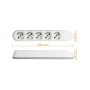 BTicino 3682D Multipresa POKER bianca con 5 prese 2P+T universali 10/16A 250V