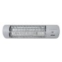 Zephir HZQ1200W Stufa al Quarzo da Parete 1200 W IP24 con Tirante 
