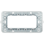 Supporto Bticino 504Sa Per Installazione Serie Matix A 4 Moduli PORTAFRUTTI per scatola art. 504E/4A/ e art. AM4804