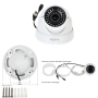 Telecamera Dahua DH-HAC-HDW1400RP-VF HD-CVI 4MP 2.8 millimetri Colore Bianco 