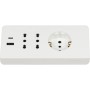 BTicino Multipresa da Scrivania Prese Bipasso Presa Tedesca e USB A+C