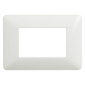Placa Bticino Matix Am4803Bbn Bianca Design Semplice