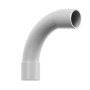 FAEG Raccordo Curva Semplice 90° per Tubo Rigido IP40 in Tecnopolimero Autoestinguente