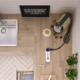 Multipresa Ecova ECO30226 6 Prese con Protezione Sovraccarico  Cavo 1,5 metri