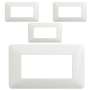 Bticino Matix Placca 4 Posti Tecnopolimero Bianco AM4804BBN Pezzi 4