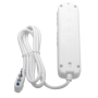 Multipresa Ecova ECO30226 6 Prese con Protezione Sovraccarico  Cavo 1,5 metri