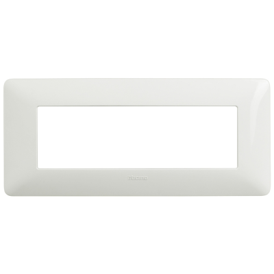 Placca Bticino Matix Am4806Bbn 6 MODULI Per Gestione Punti Luce Bianco TECNOPOLIMERO