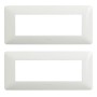 Bticino Matix Placca 6 Posti Tecnopolimero Bianco AM4806BBN Pezzi 2