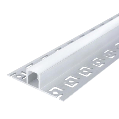 Profilo Alluminio Per Striscia Led Optonica 2 Metri Grigio