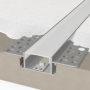 Profilo Alluminio Per Striscia Led Optonica 2 Metri Grigio