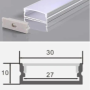 Profilo Sottile In Alluminio Per Striscia Led 2 Metri