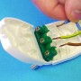 Ecova 30362 Spina Volante Antischiacciamento 16A 2P+T in PVC Bianco Elettrica