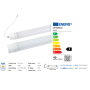 Plafoniera Led Optonica 6695 40W Luce Naturale 4000K Per Ambienti Umidi