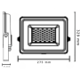 Proiettore Led Smd Optonica 15834 200W Luce Naturale