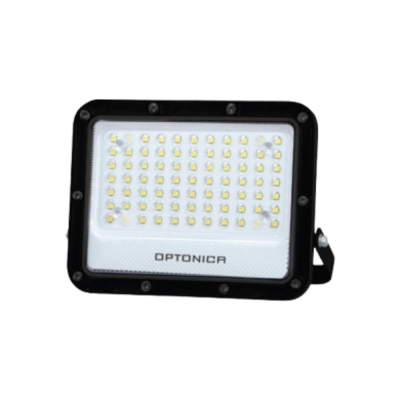 OPTONICA Proiettore LED SMD Corpo Nero Linea Premium 4000K IP65 Clip Luminoso