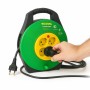 Avvolgicavo Ecova 32116 Con 4 Prese Universali E Disgiuntore Termico
