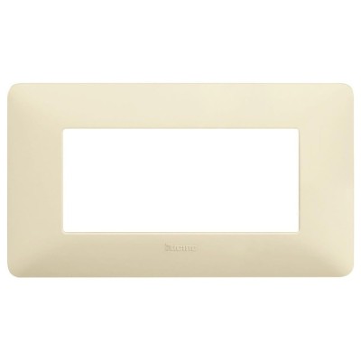 Bticino Matix Placca 4 Posti Tecnopolimero Colorata AM4804