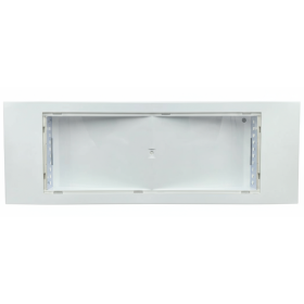 Lampada Di Emergenza Bianca Incasso Led 3W Con Batteria Ricaricabile