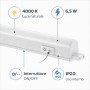 Tubo Led T5 Con Interruttore Integrato Per Interni