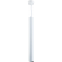 Lampada a Sospensione Optonica LED con Corpo in Alluminio Bianco Cavo 105 cm