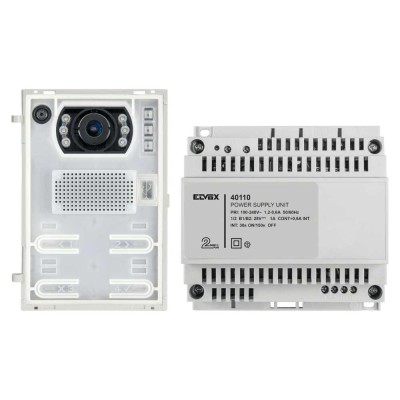Kit Audio Video Espandibile Due Fili Plus Vimar K41005 Grandangolo Duplex