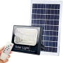 Proiettore LED ad Energia Solare con Pannello Solare con  Telecomando Luce Fredda