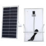 Proiettore LED ad Energia Solare con Pannello Solare con  Telecomando Luce Fredda