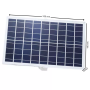 Proiettore LED ad Energia Solare con Pannello Solare con  Telecomando Luce Fredda