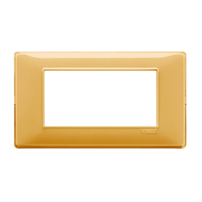 Placca Classica 4  Moduli Serie PLANA  Vimar 14654 