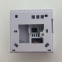 Bravo Termostato Manuale Intuitivo con Dispay Colore Bianco Facile Installazione