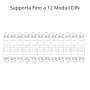 Gewiss Centralino  Parete 12 Moduli  IP40 GW40028
