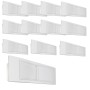 Stile Beghelli Lampada Emergenza LED Incasso Bianco 1499 11Watt 6H IP40 Pezzi 12