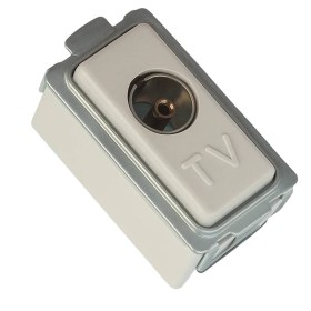 Presa Tv Passante Marlanvil Serie Venus 7058 Coassiale 9 5 Mm