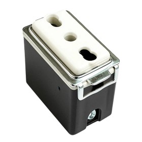 Presa Bivalente Marlavil 7079.N Serie Venus Per Impianti Moderni