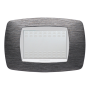 Master  Modo  Placca Satinato Grigio Compatibili con Supporti Master Modo 