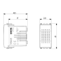 Vimar Serie Eikon Ronzatore per Applicazioni di Segnalazione 50-60 Hz 230V