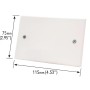 Coperchio Marlanvil 1753B Per Scatole Di Incasso 503 Colore Bianco